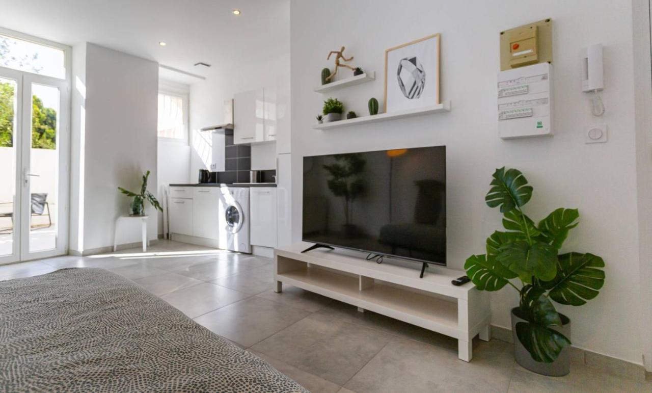 MaxBnb - CLIMATISÉ - T2 37m2&terrasse 30m2 - Est Toulon Exterior foto
