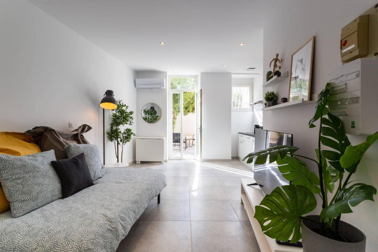 MaxBnb - CLIMATISÉ - T2 37m2&terrasse 30m2 - Est Toulon Exterior foto