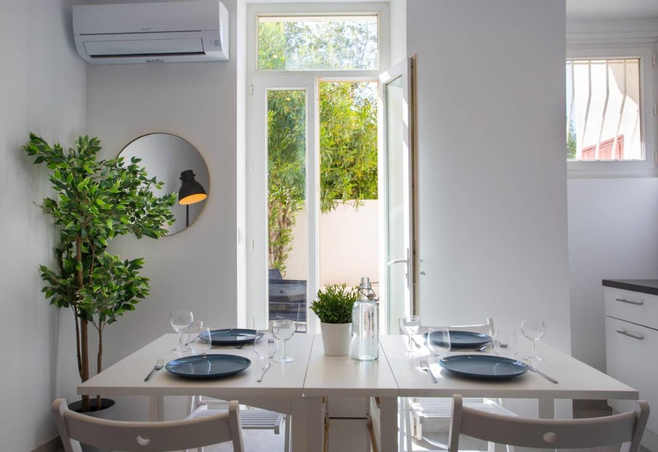 MaxBnb - CLIMATISÉ - T2 37m2&terrasse 30m2 - Est Toulon Exterior foto