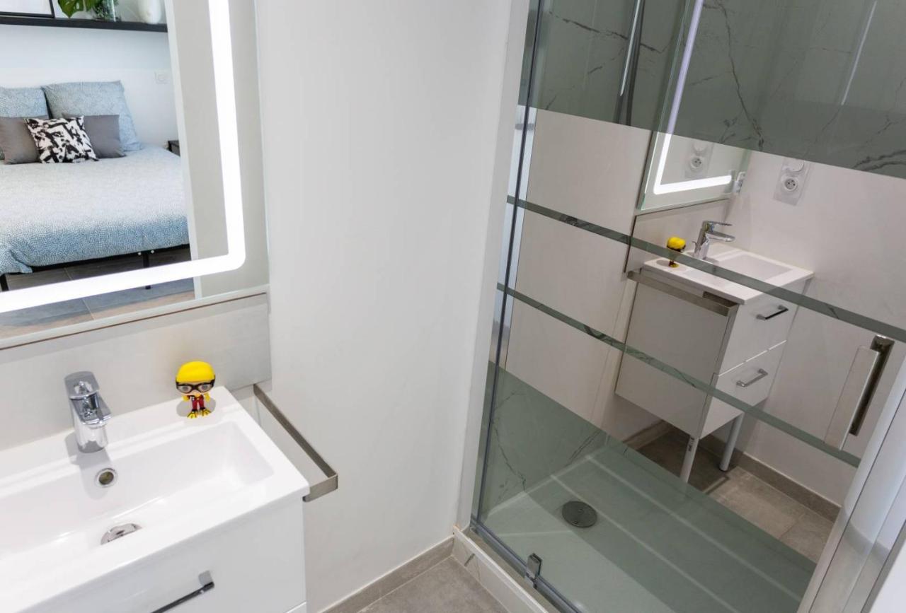 MaxBnb - CLIMATISÉ - T2 37m2&terrasse 30m2 - Est Toulon Exterior foto
